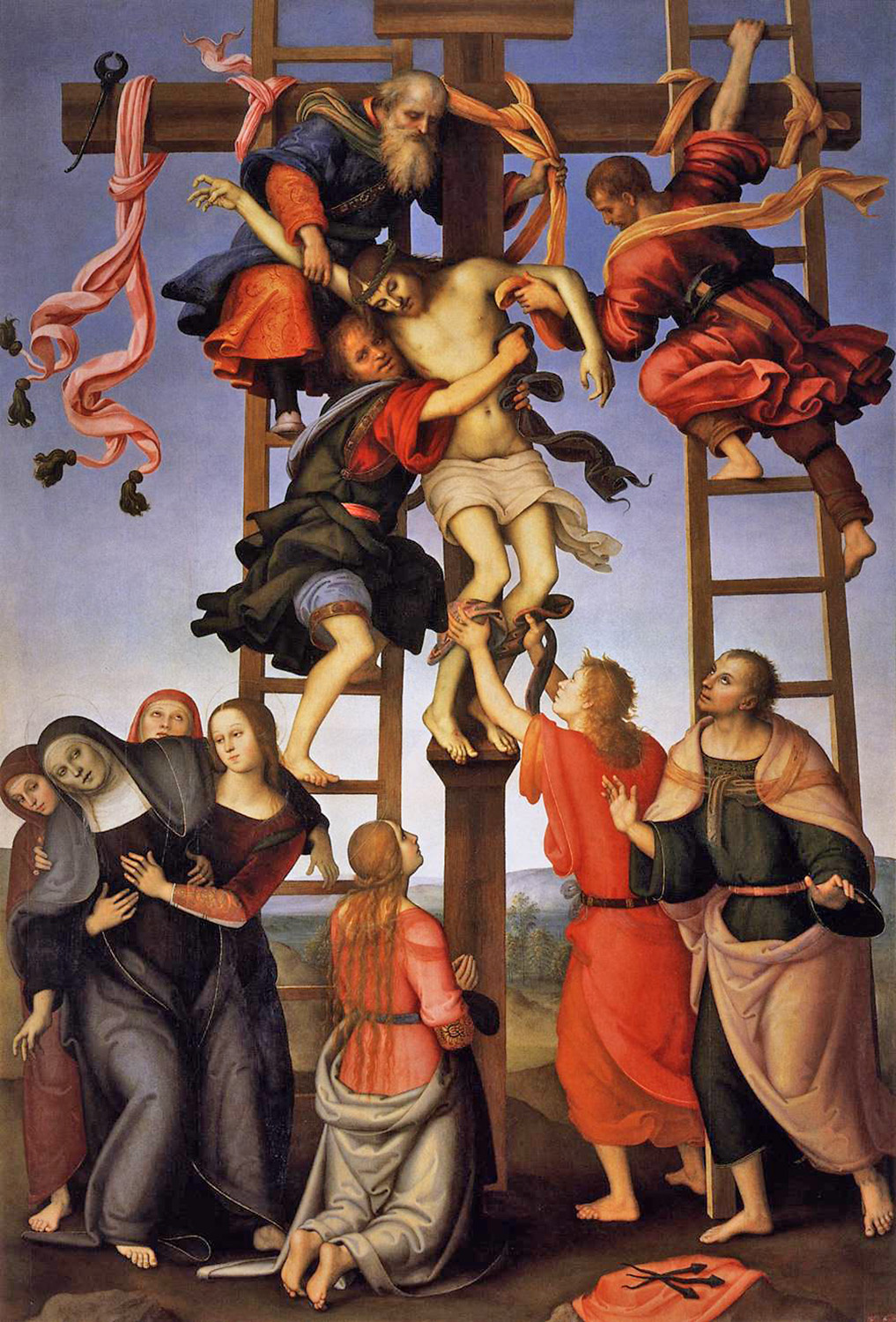 deposition from the cross